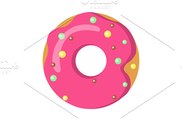 Sweets. Picture of Doughnut with