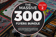 Massive 300 Flyers Bundle Vol.2