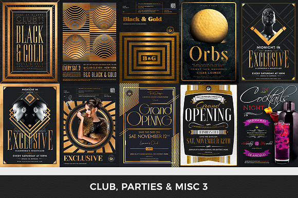 Massive 300 Flyers Bundle Vol.2 in Flyer Templates - product preview 3