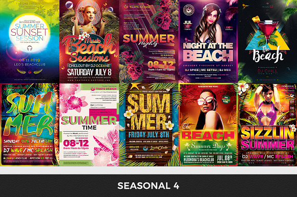 Massive 300 Flyers Bundle Vol.2 in Flyer Templates - product preview 12