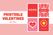 Printable Valentines – Set Two