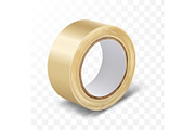 Transparent duct roll adhesive tape