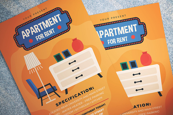 Apartment For Rent Flyer