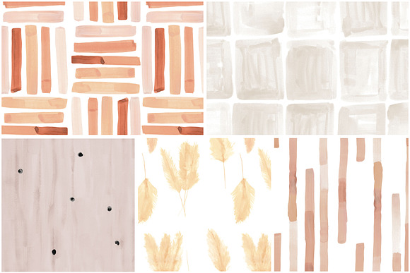 Earthy Boho Pattern Collection in Patterns - product preview 8