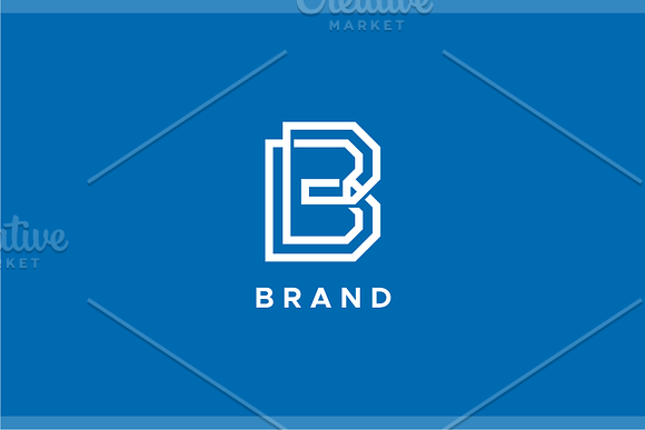 Monogram B Logo in Logo Templates - product preview 1