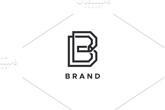 Monogram B Logo in Logo Templates - product preview 2