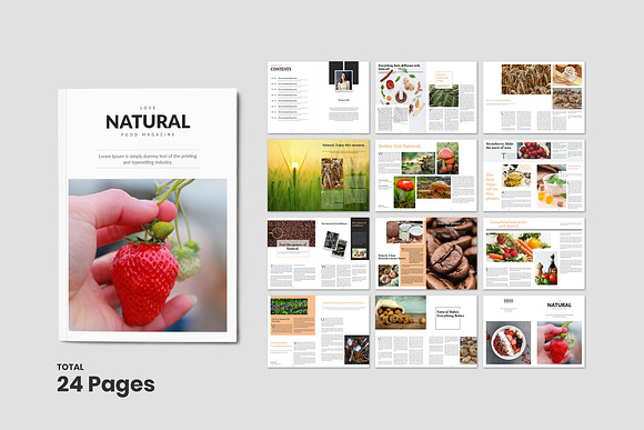 Modern Magazine Template in Magazine Templates - product preview 1