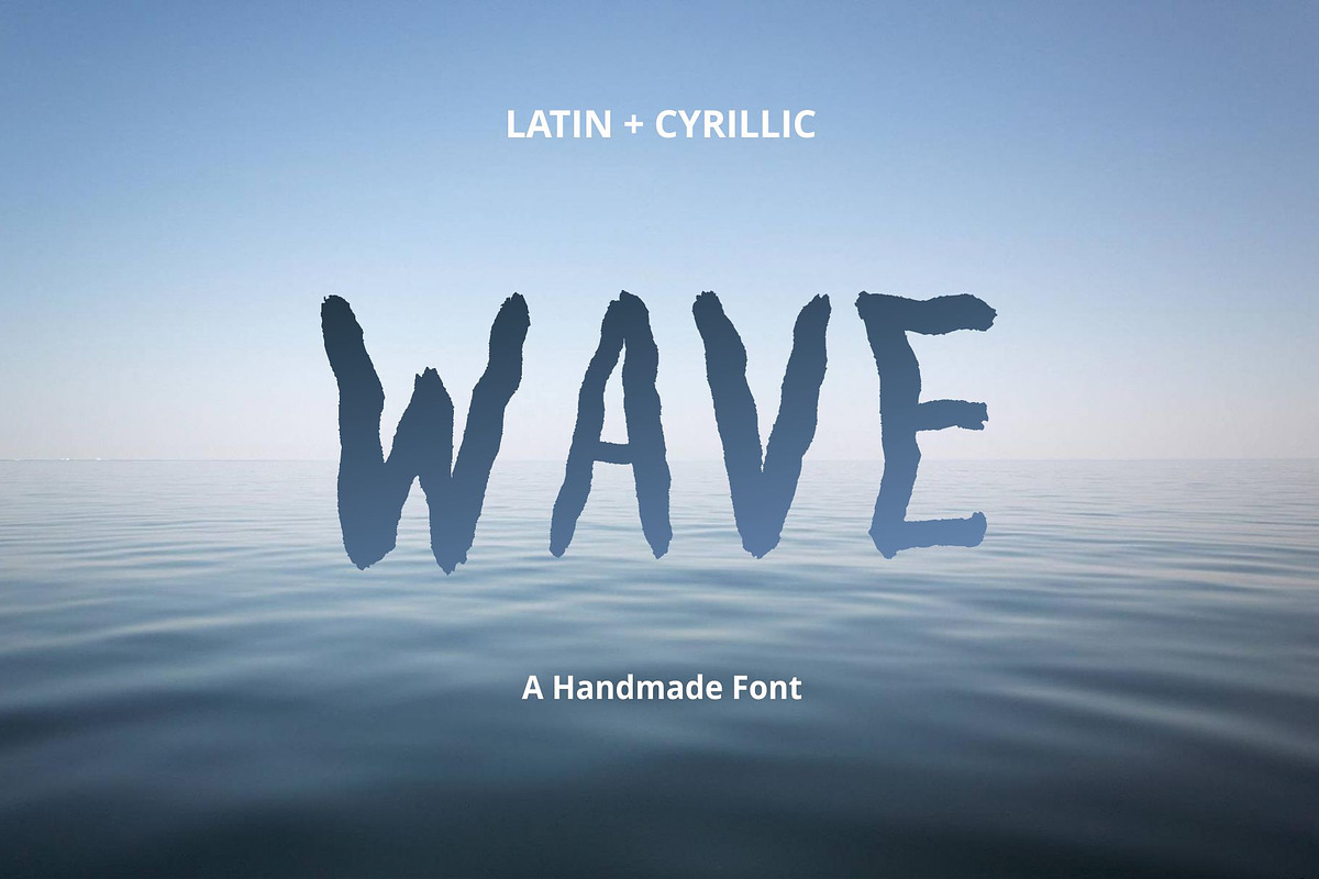 Wave in Display Fonts - product preview 8