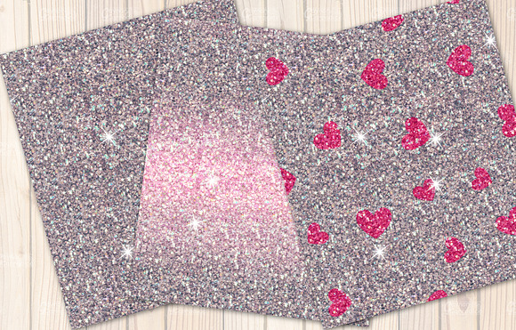 Valentines Seamless Glitters in Textures - product preview 1