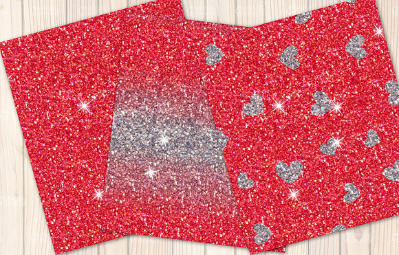Valentines Seamless Glitters in Textures - product preview 2