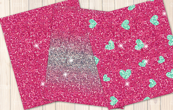 Valentines Seamless Glitters in Textures - product preview 10