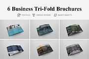 6 Business Tri Fold Bochures