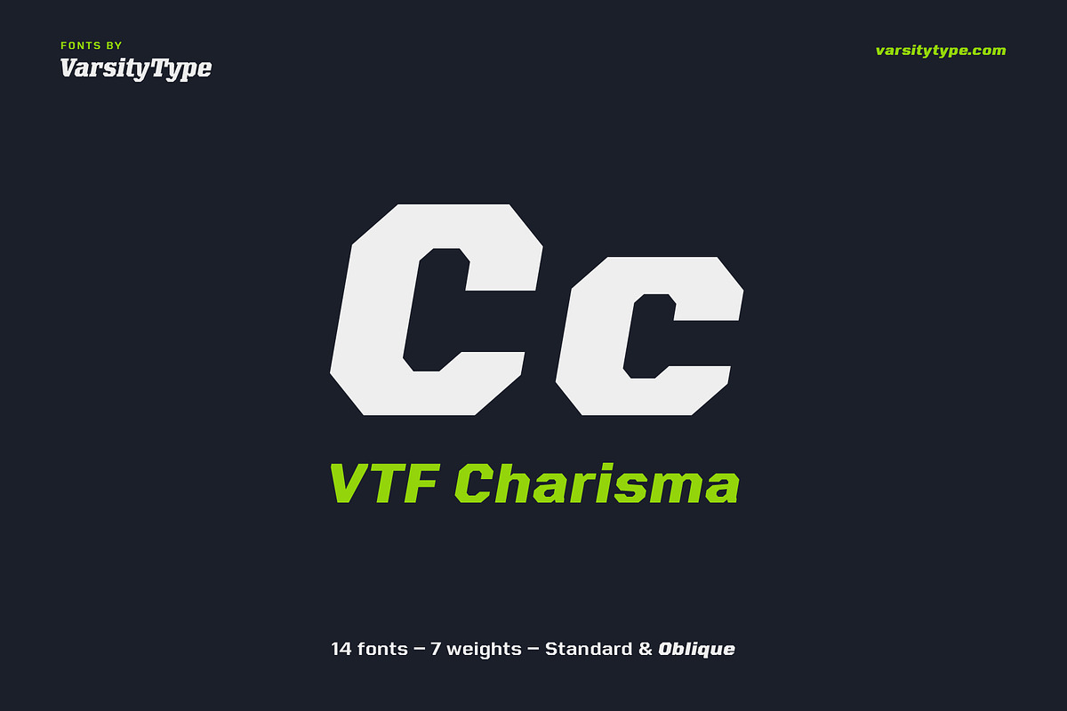 VTF Charisma in Display Fonts - product preview 8