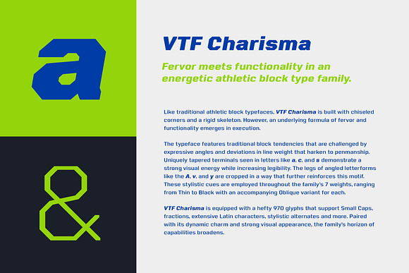 VTF Charisma in Display Fonts - product preview 1