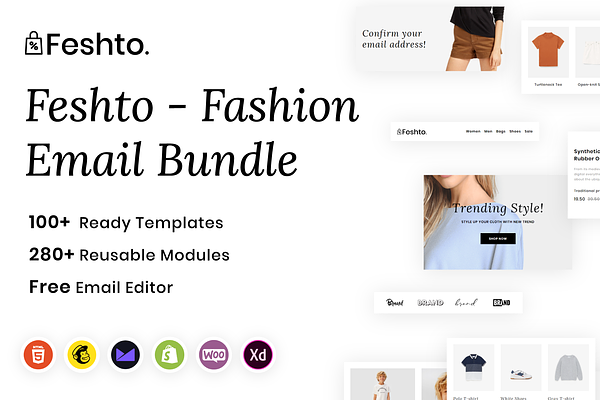 100+ Email for Fashion Email Bundle