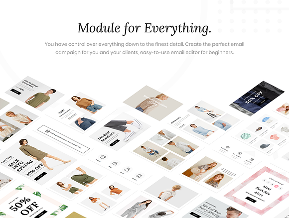 100+ Email for Fashion Email Bundle in Mailchimp Templates - product preview 2
