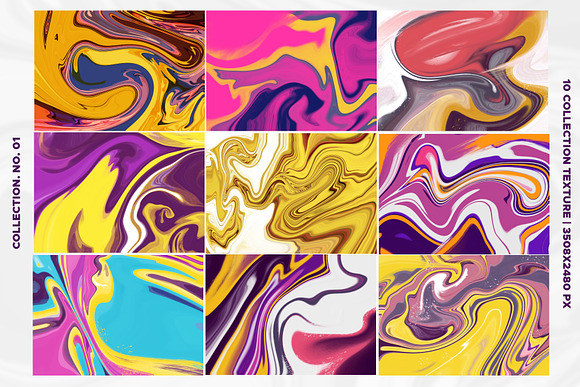 Abstract Liquid Textures in Textures - product preview 1