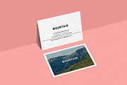 Mountain Agency Business Card