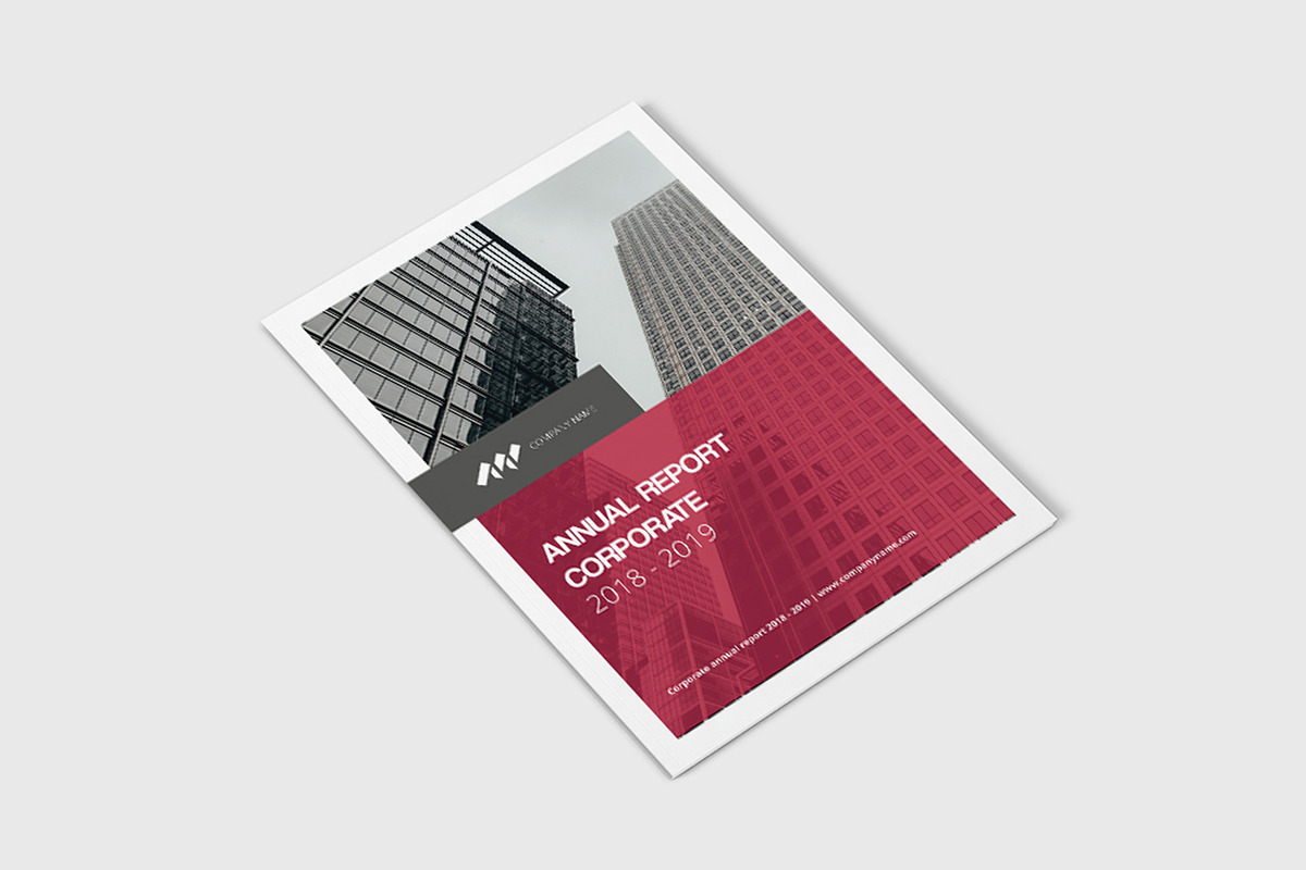 Annual Report Corporate in Magazine Templates - product preview 8