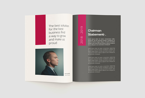 Annual Report Corporate in Magazine Templates - product preview 4