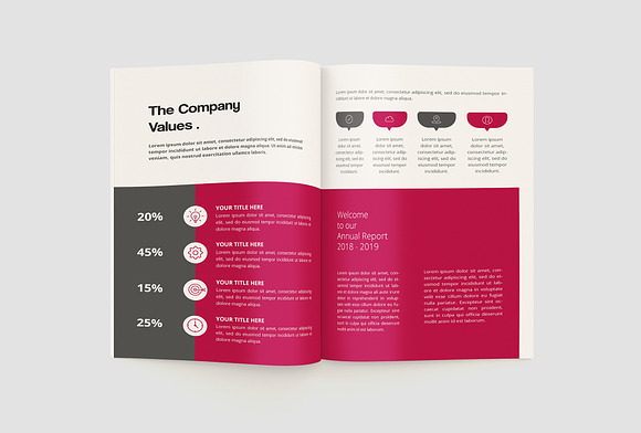 Annual Report Corporate in Magazine Templates - product preview 5