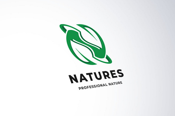 World Nature Leaf Logo in Logo Templates - product preview 1