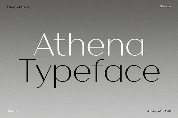 Athena - An Elegant Sans Serif in Elegant Fonts - product preview 14