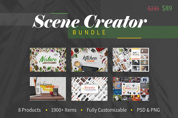 Scene Creator Bundle in Scene Creator Mockups - product preview 16