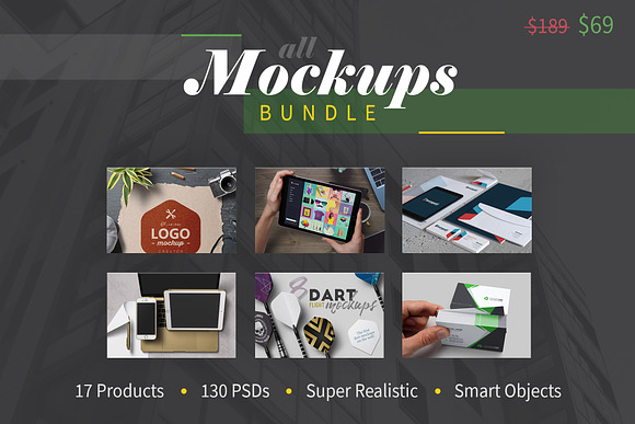 All Mockups Bundle in Mockup Templates - product preview 3