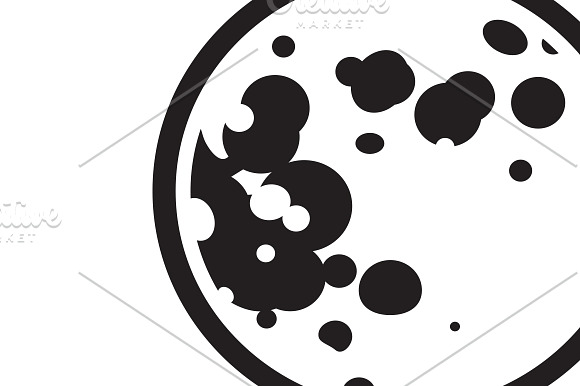 Moon Phases Icon Set in Graphics - product preview 1
