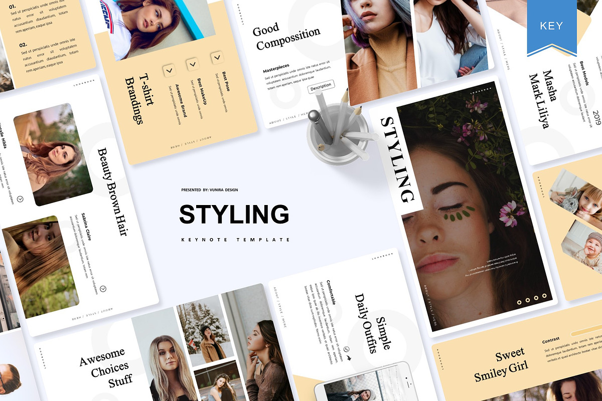 Styling | Keynote Template in Keynote Templates - product preview 8