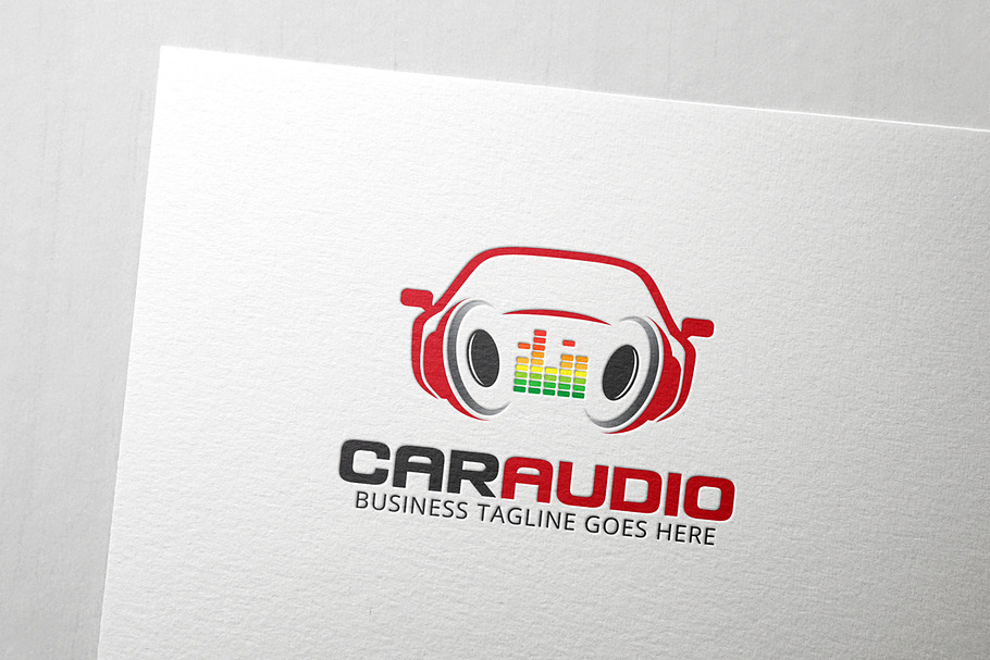 Car Audio Logo in Logo Templates - product preview 8
