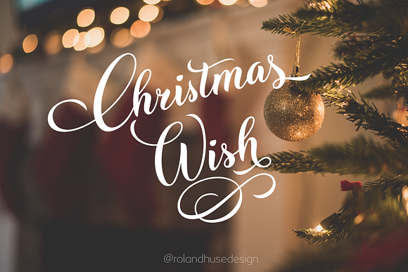 Christmas Wish in Christmas Fonts - product preview 3
