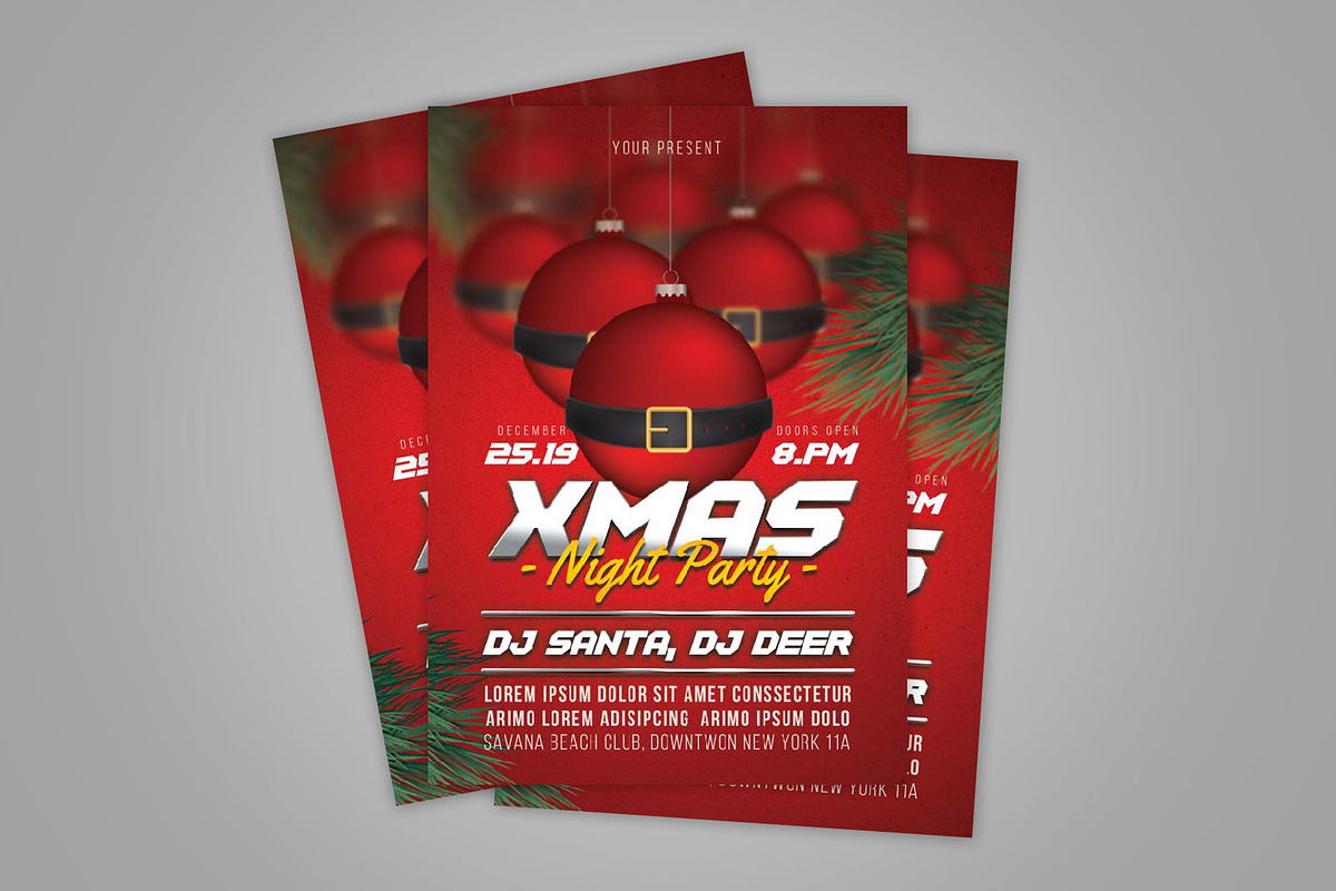Xmas Flyer in Flyer Templates - product preview 8