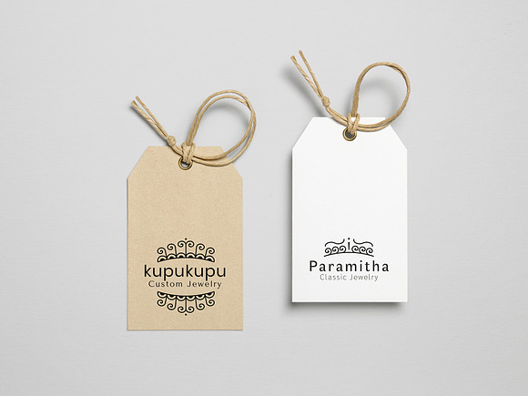31 Ornament Line Logo in Logo Templates - product preview 2