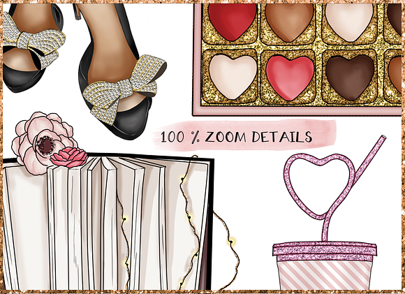 Paris Clipart Png Set in Illustrations - product preview 4