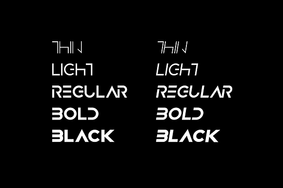 NOIR - Unique Display Logo Typeface in Display Fonts - product preview 7