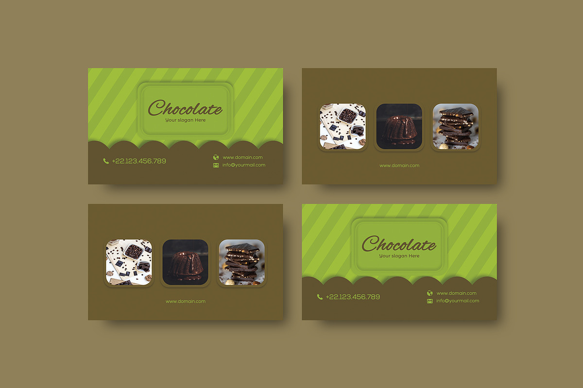 Bakery Business Card in Business Card Templates - product preview 8