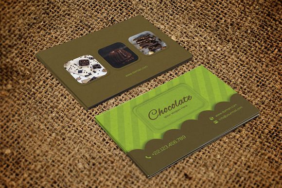 Bakery Business Card in Business Card Templates - product preview 1