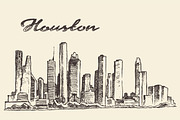 Houston skyline (USA)