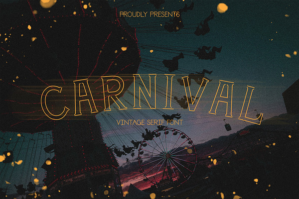 Carnival | a vintage serif