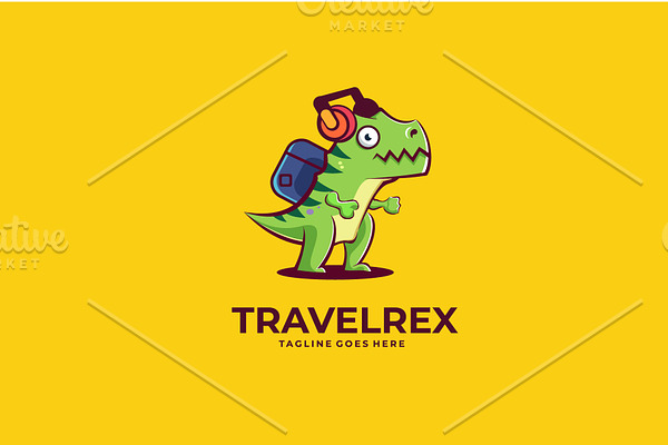 Dinosaurs Logo Design