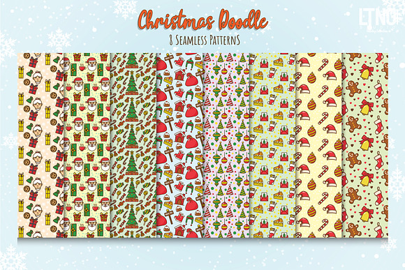 Christmas Doodle Collection Part 1 in Objects - product preview 2