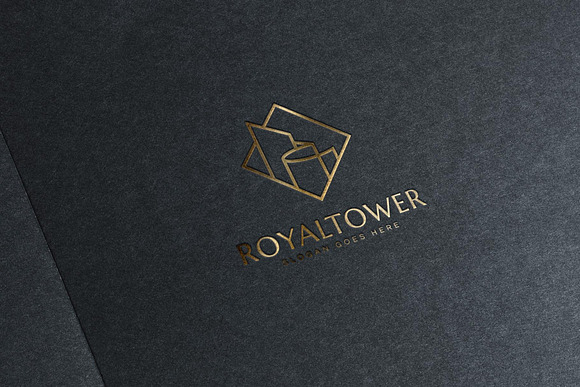 Royal Tower Logo in Logo Templates - product preview 2