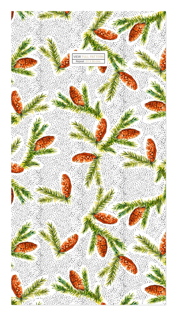 Tuscany Christmas Pattern & Motifs! in Patterns - product preview 5