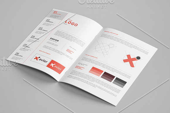 Brand Manual  V964 in Brochure Templates - product preview 1