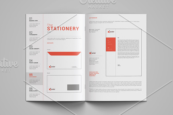 Brand Manual  V964 in Brochure Templates - product preview 6