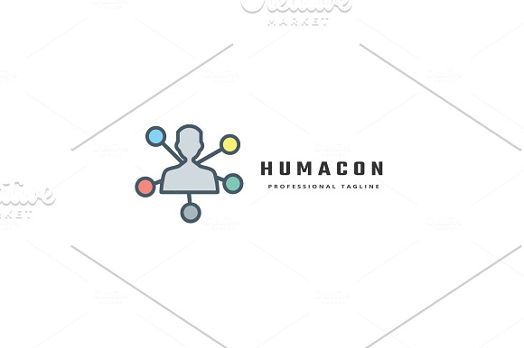 Human Connect Logo in Logo Templates - product preview 3