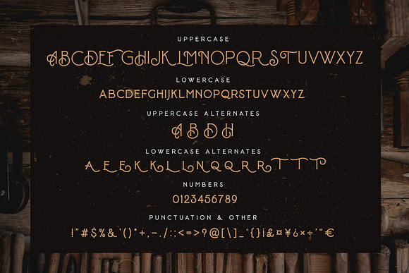 Baroneys - Vintage Typeface in Display Fonts - product preview 7