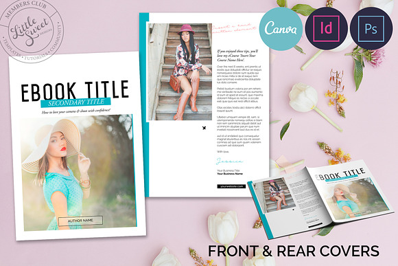 eBook Template - Canva, INDD & PSD in Magazine Templates - product preview 5